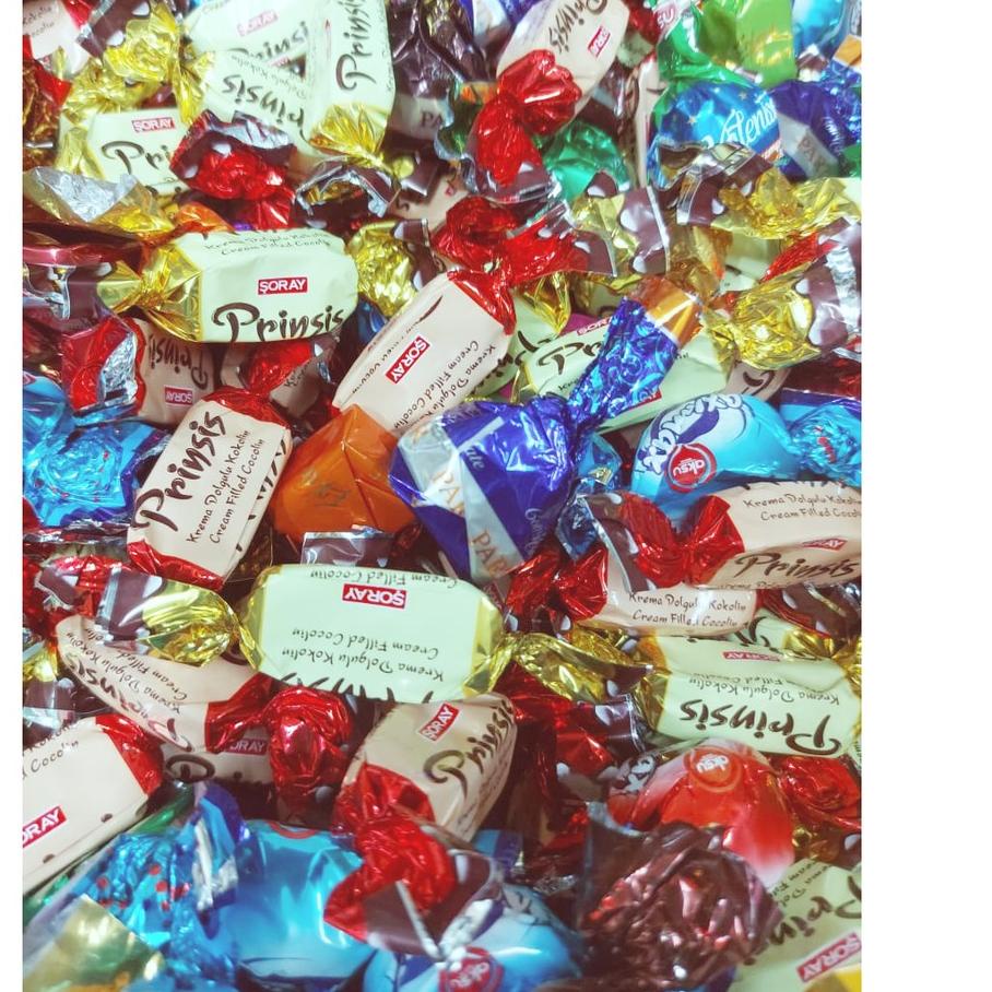 

Grosiran Murah coklat artab/turky /coklelat truffle rasa mix 500gr