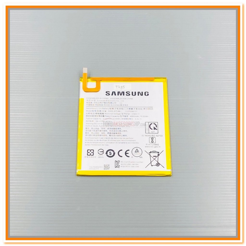 BATERAI SAMSUNG T295 T290 TAB A 8INC 2019 / BATRE SAMSUNG T290 / T295 SWD-WT-N8