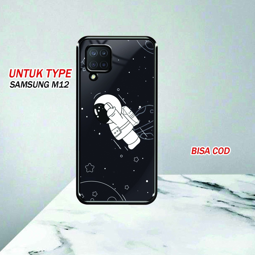 Case SAMSUNG M12 TERBARU - Casing Samsung M12 - Fashion Case Cowok Dan Cewek - Gambar ASTRONOT - 4 -