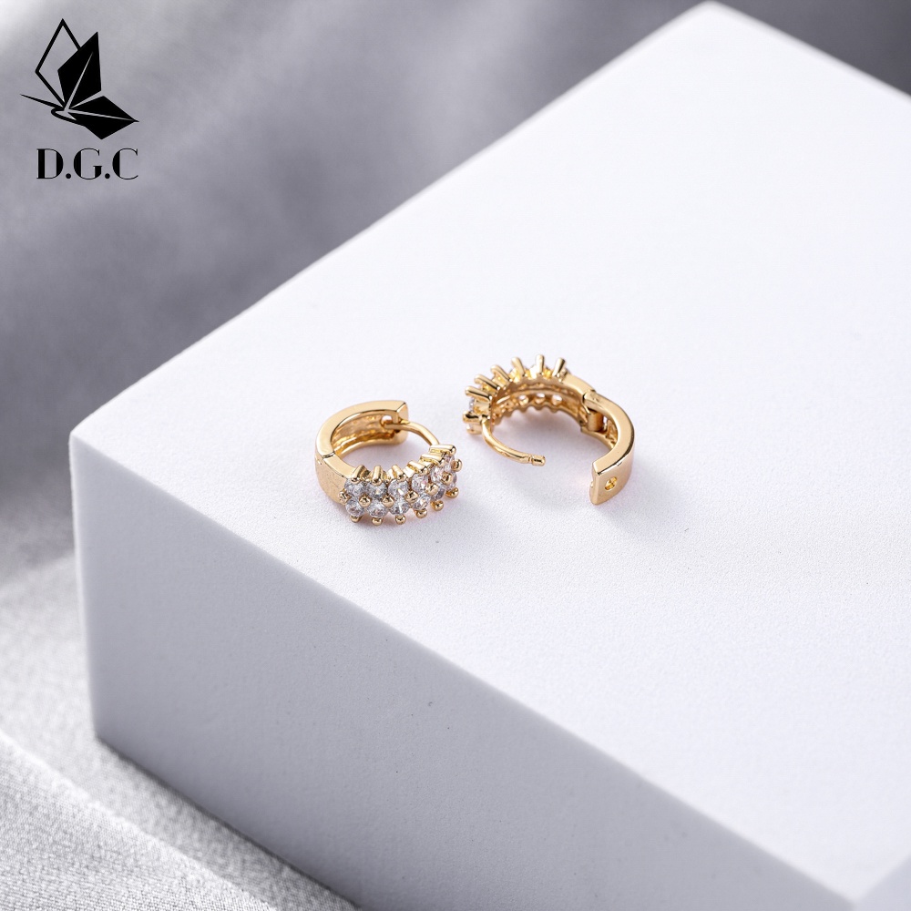 ✨D.G.C✨ ✅Titanium Anting Wanita Mewah Aksesoris Fashion Perhiasan Murah Korea Murah Import Korean Style D595