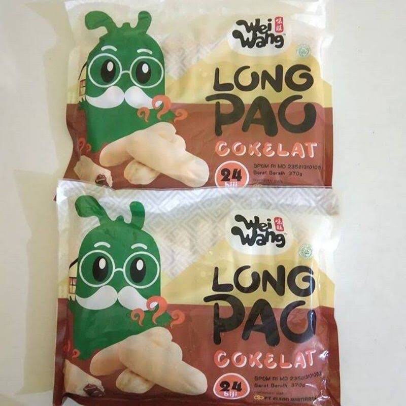 

Weiwang Long Pao rasa cokelat isi 24 pcs kemasan 370gr