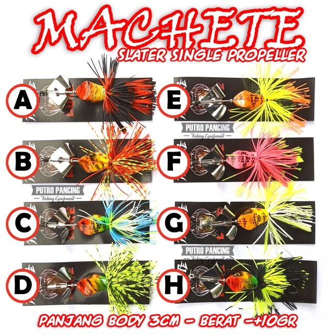 [Bayar DiTempat] Lure Mini Slater Buzzbait 8gr Frog Toman Gabus Dll