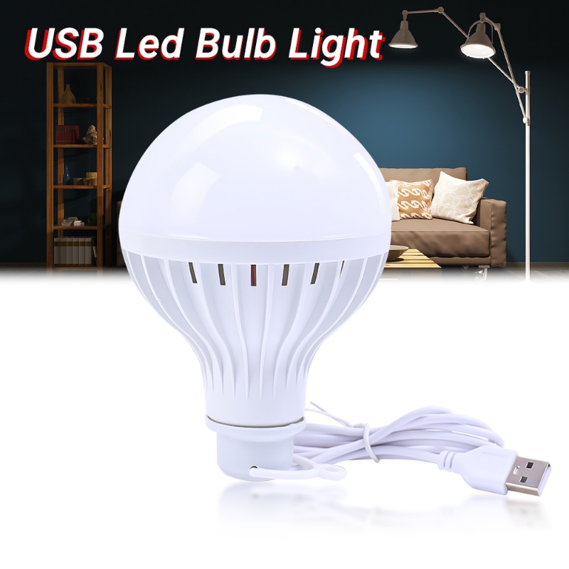 3per7 /7 /9 /12W Lentera Portabel Lampu Camping USB Power Multi 5V Lampu LED Dengan Kait Untuk Tenda Outdoor Camping Hiking Gear