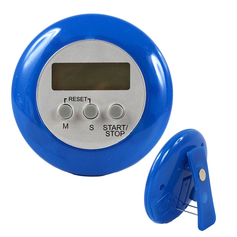 Serbagrosirmurah Bulat Alarm Masak Magnet Digital Kitchen Timer Dapur Jam Beker Antrian Food Court Chef