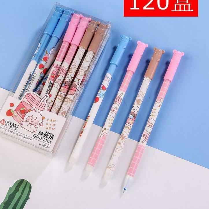 

Barang Keren 12 pcs Erasable Pen, Pen Gel Aodemei ajaib bisa dihapus 0,5 mm isi 12 pcs HIT2
