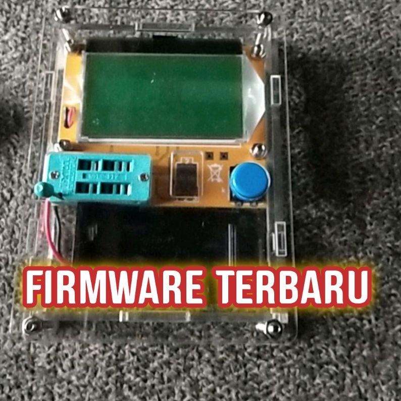 [S(43 ✉) ESR METER T4 FIRMWARE TERBARU KOMPLIT KASING baca lcr transistor tester elco dioda mosfet l