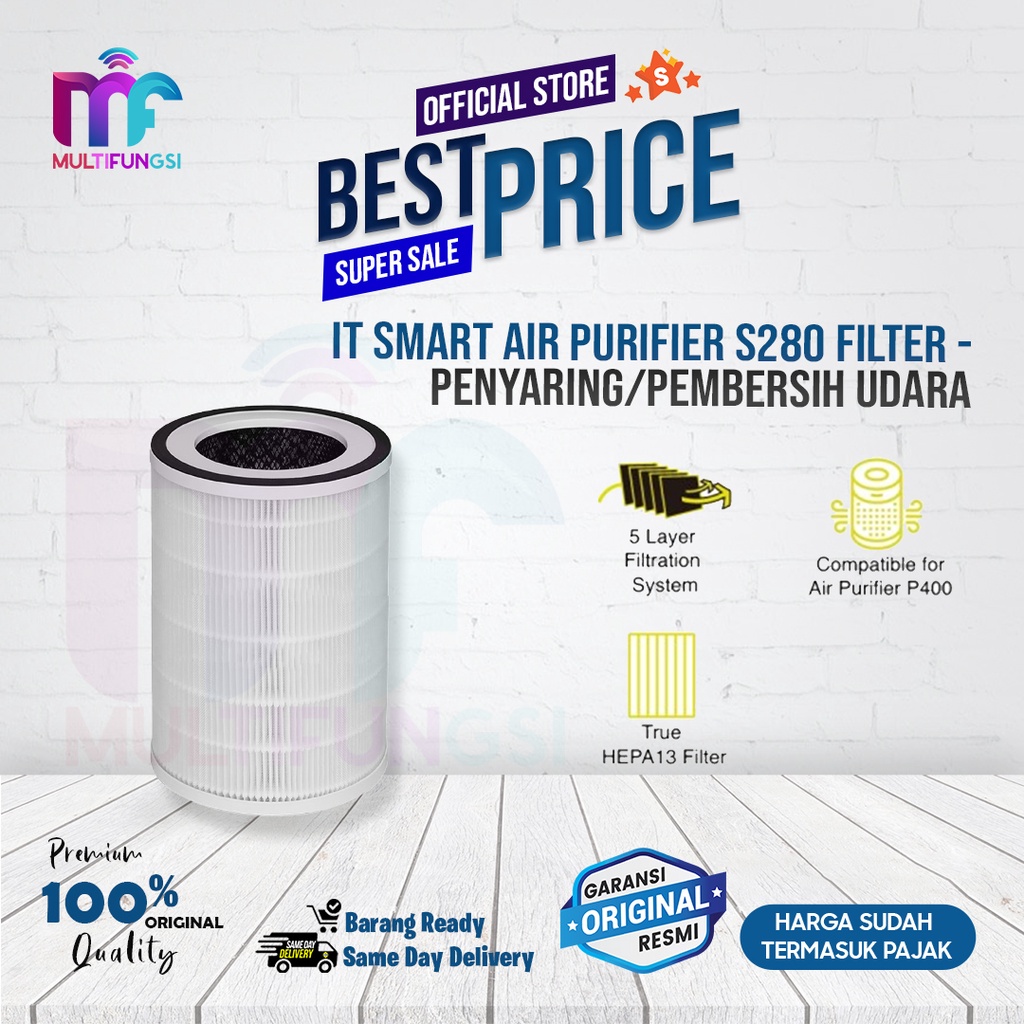 IT Smart Air Purifier S280 Filter - Penyaring/Pembersih Udara