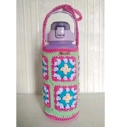 cover botol minum viral 2 liter rajut / sarung botol minum 2 liter/ tas jinjing botol minum 2liter r