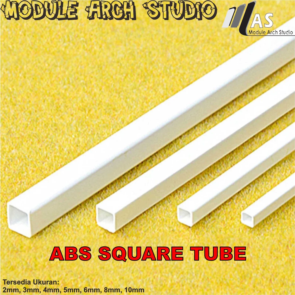 ABS Square Tube - Maket Pipa Kotak - Stick Plastik Kotak