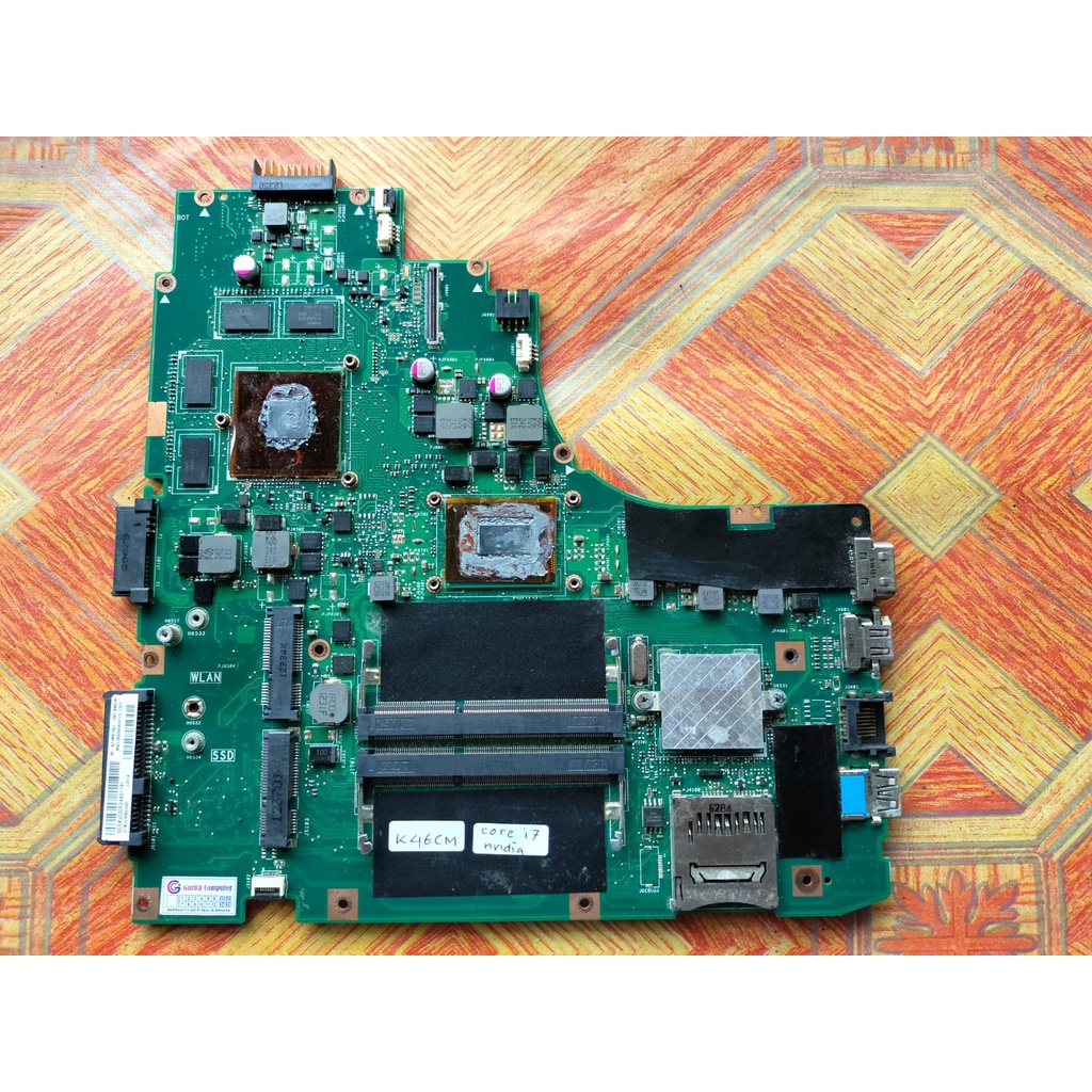 motherboard mainboard mati Asus k46cm a46cm core i7 nvidia