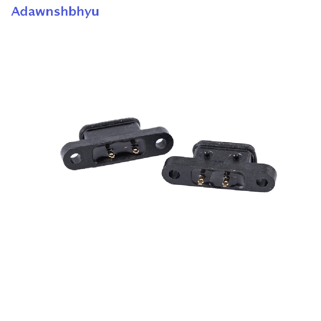 Adhyu 2xTYPE C 2Pin Konektor Antarmuka Charge Port Soket C USB Perempuan Tahan Air ID Baru