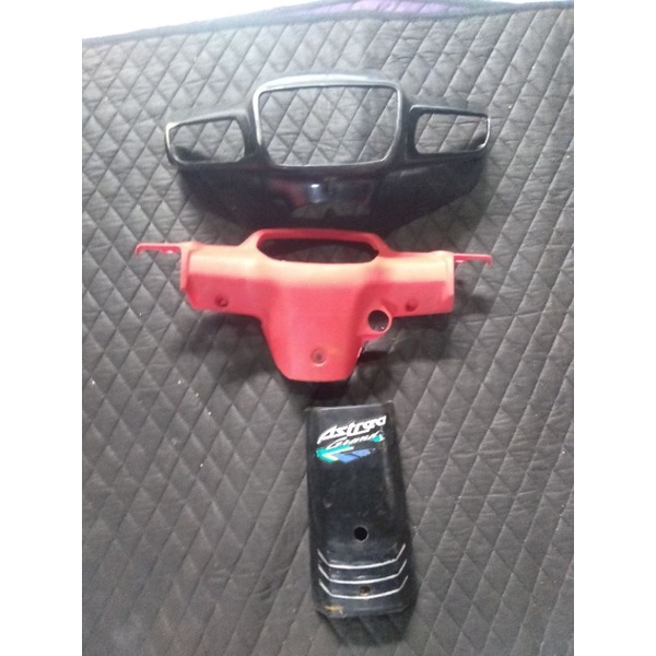 Batok set depan belakang+panel dasi Honda grand bulus 93 original copotan