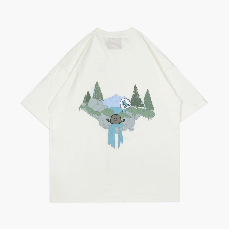 FAITH FADE LOTU - Manifest Oversized Tee (Broken White)