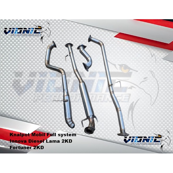 Knalpot Mobil Full system Innova Diesel Lama 2KD Fortuner 2KD