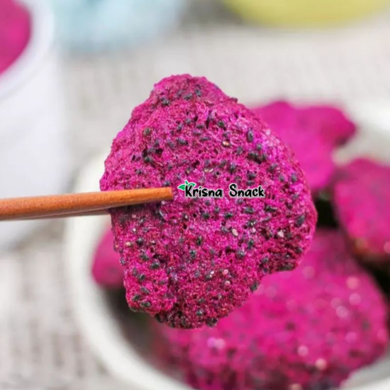 KERIPIK BUAH NAGA MERAH (DRAGON FRUITS)