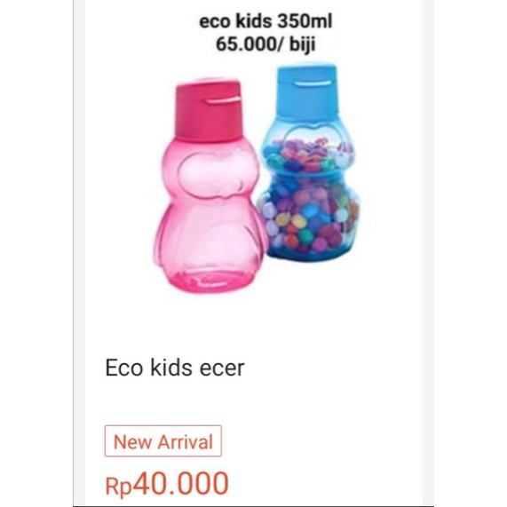 eco botol kids tupperware