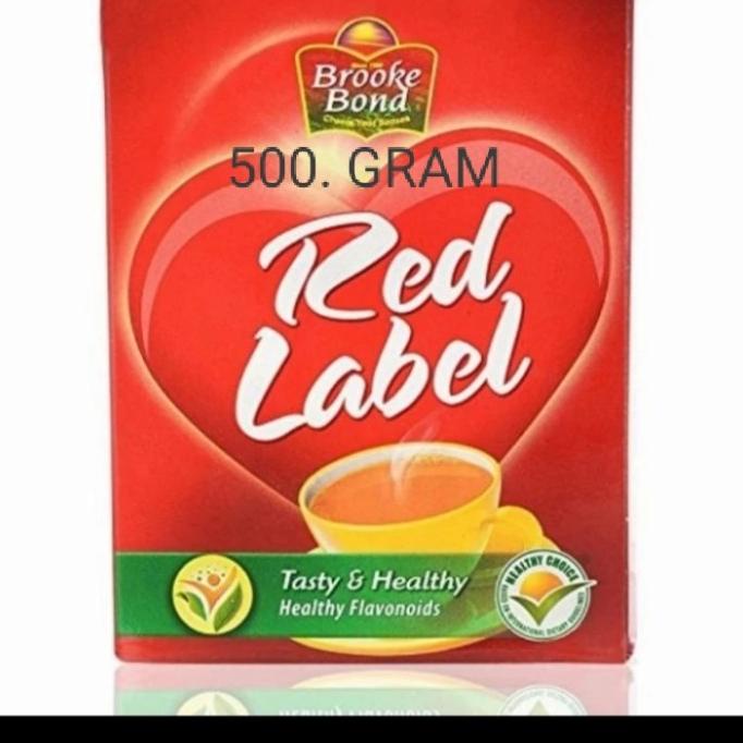 

RED LABEL / TEH INDIA / 500 GRAM