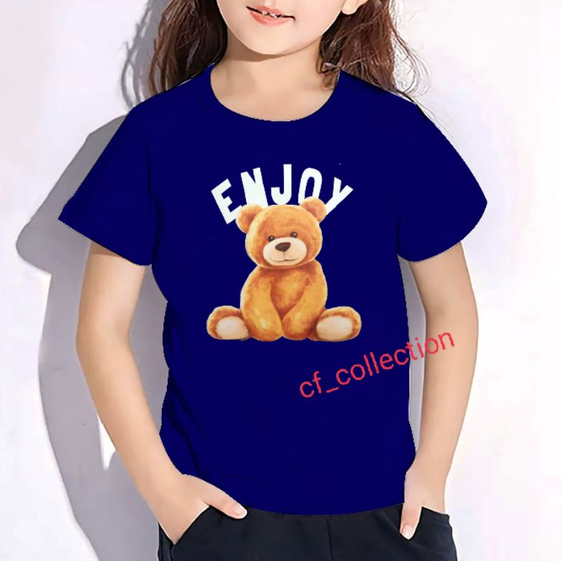 KAOS ANAK PEREMPUAN GAMBAR DTF 1 10 TAHUN