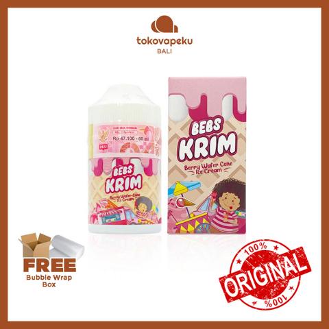 BEBS KRIM BERRY WAFER ICE CREAM BEBS 60ML AUTHENTIC by BABE CABITA
