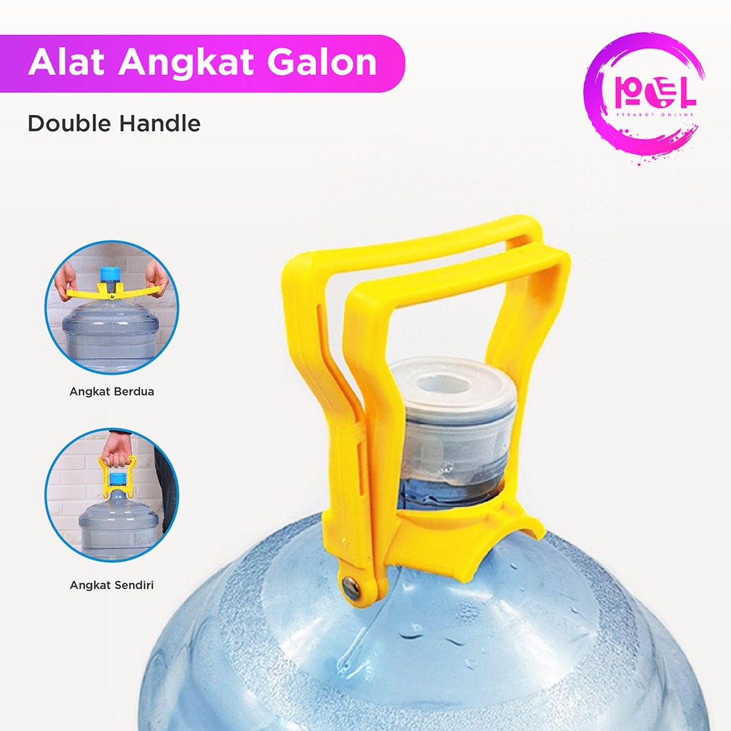 Jual Alat Angkat Galon Air Double Handle Handle Grip Holder Shopee Indonesia