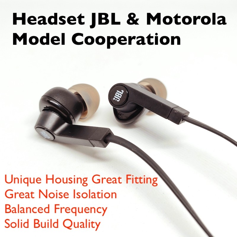 L20C Original Headset JBL&amp;Motorola Customize HiFi Earphone With HD Mic