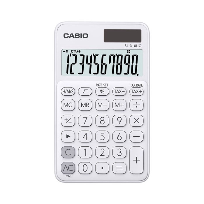 

STOK TERBATAS Kalkulator My Style CASIO SL-310UC Colorful Series Calculator 310 UC