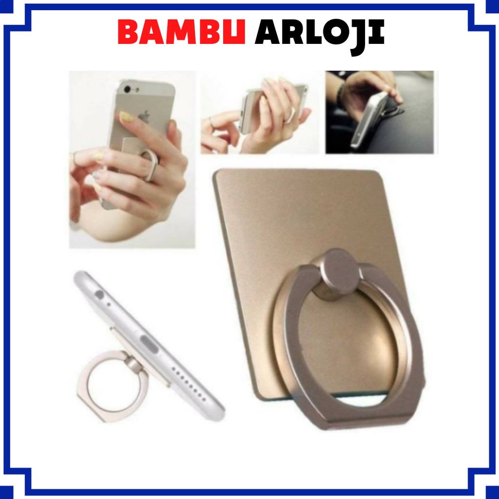 ( BAJ)IRING STAND HP - RING STANDING - Ring Stent HANPHONE BAHAN FIBER RING STAND HOLDER CANDY MURAH