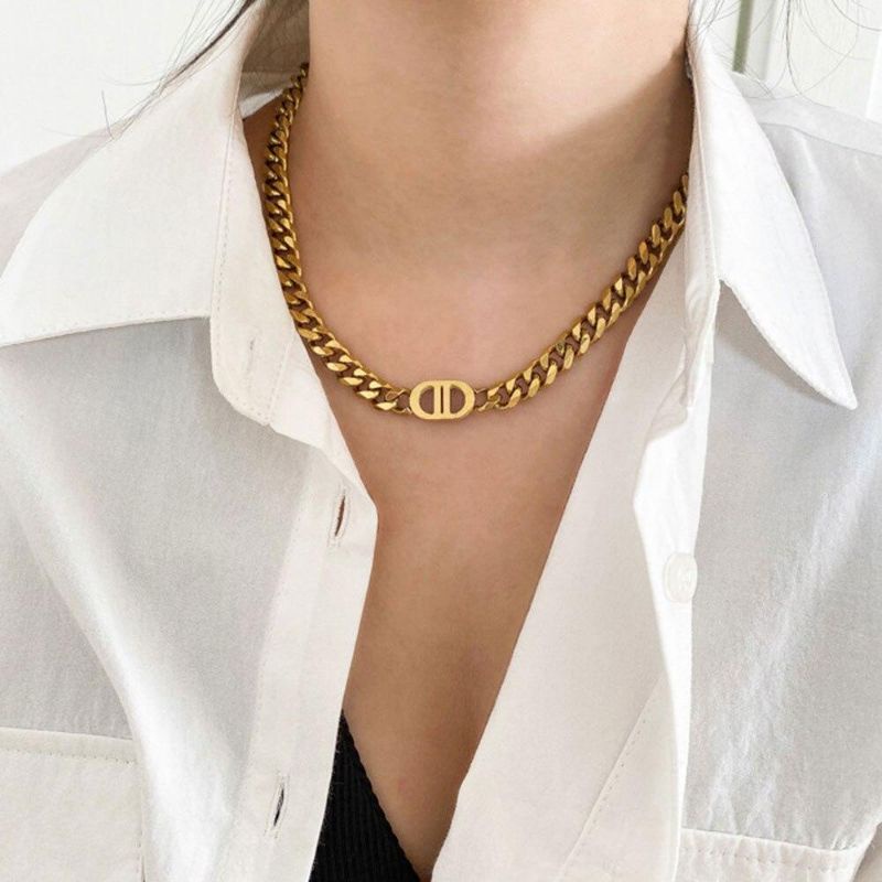 Kalung CD rantai premium