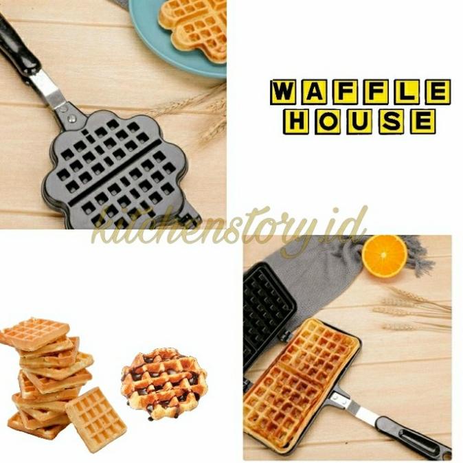 Waffle Maker&Croffle Maker/Cetakan Croffle&Waffle Maker Anti Lengket