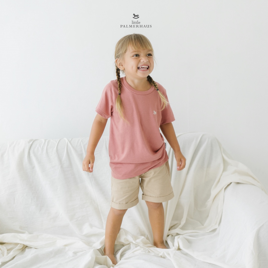 LITTLE PALMERHAUS MURAH KAOS OBLONG BASIC TEE ATASAN ANAK UNISEX