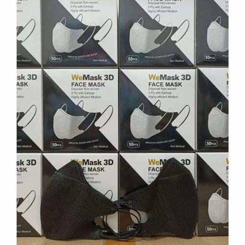 Masker Dukbill Merk Fesmask 1box isi 50