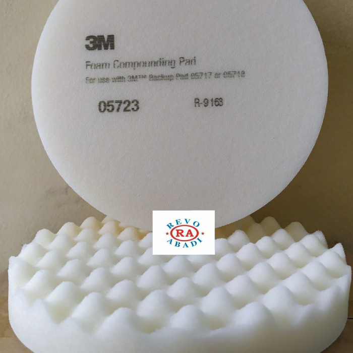 3M 5723 Busa Poles Putih / Foam Compounding