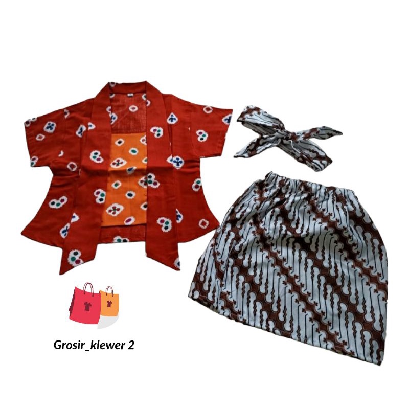 Kebaya Jumputan Anak - Kebaya Anak Modern