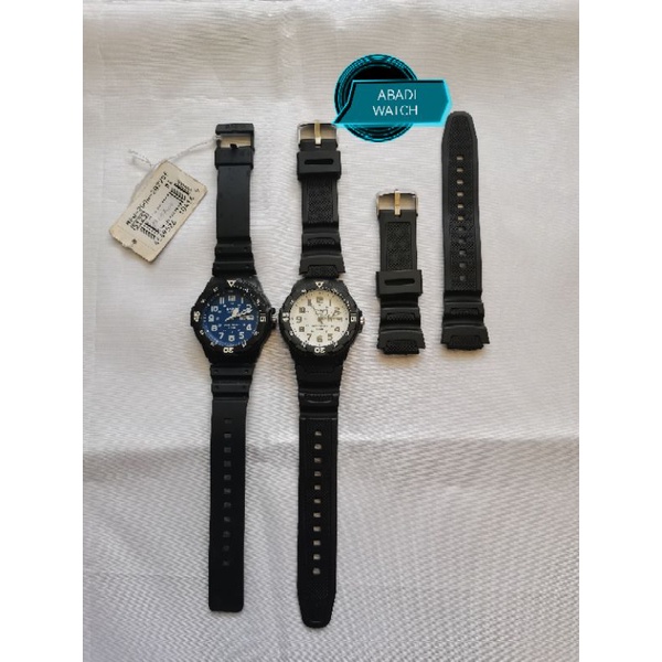 Tali Jam Tangan Casio Mrw 200H Mrw-200H Rubber