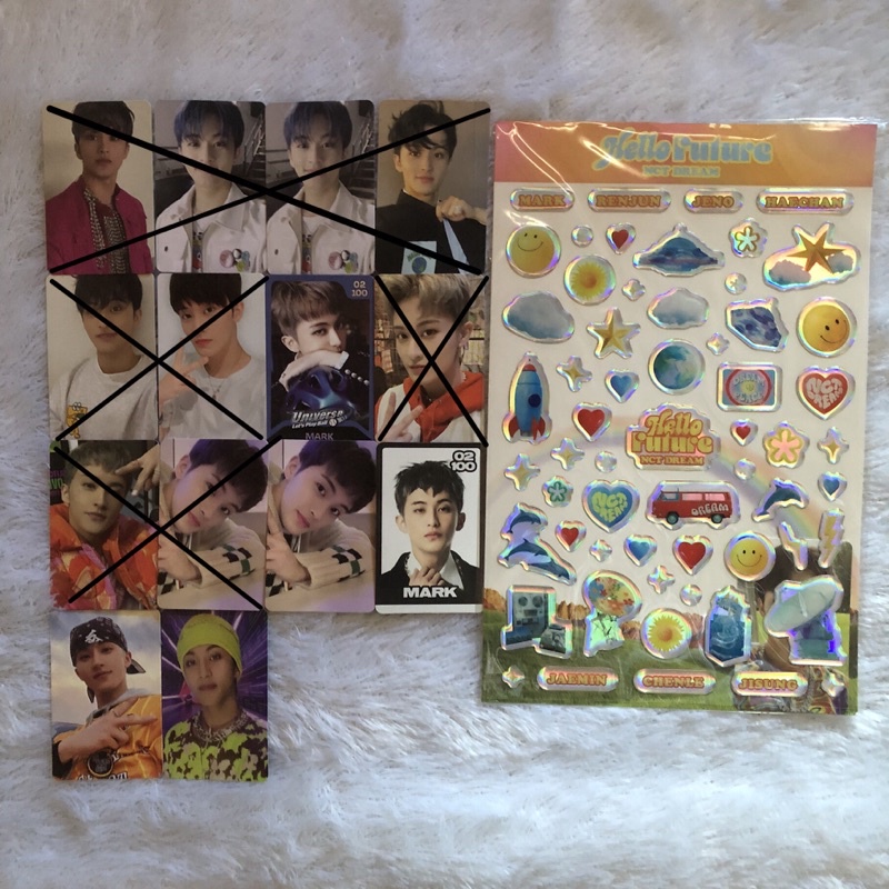 [READY STOCK] Official Photocard PC NCT Dream Trading Card TC Glitch Mode Glimo Selca B Ver Konsep B