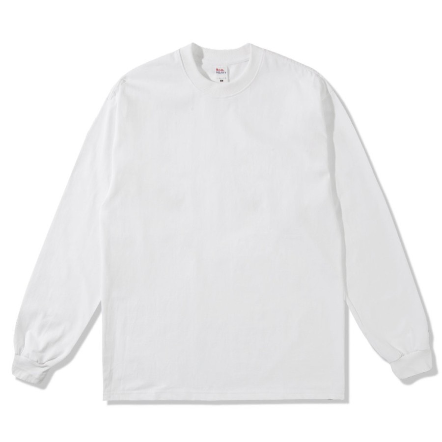 Real Heavy Long Sleeve 16s White