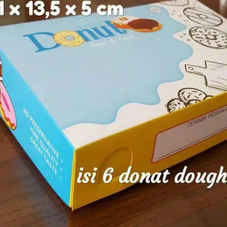 

し DUS DONAT 10 LEMBAR TANGGUNG ISI 6 DONAT マ