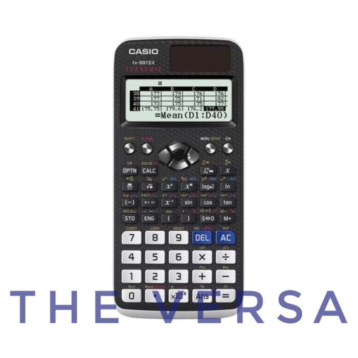

TERBATAS Casio ClassWiz Model Scientific Calculator FX-991EX FX 991 EX