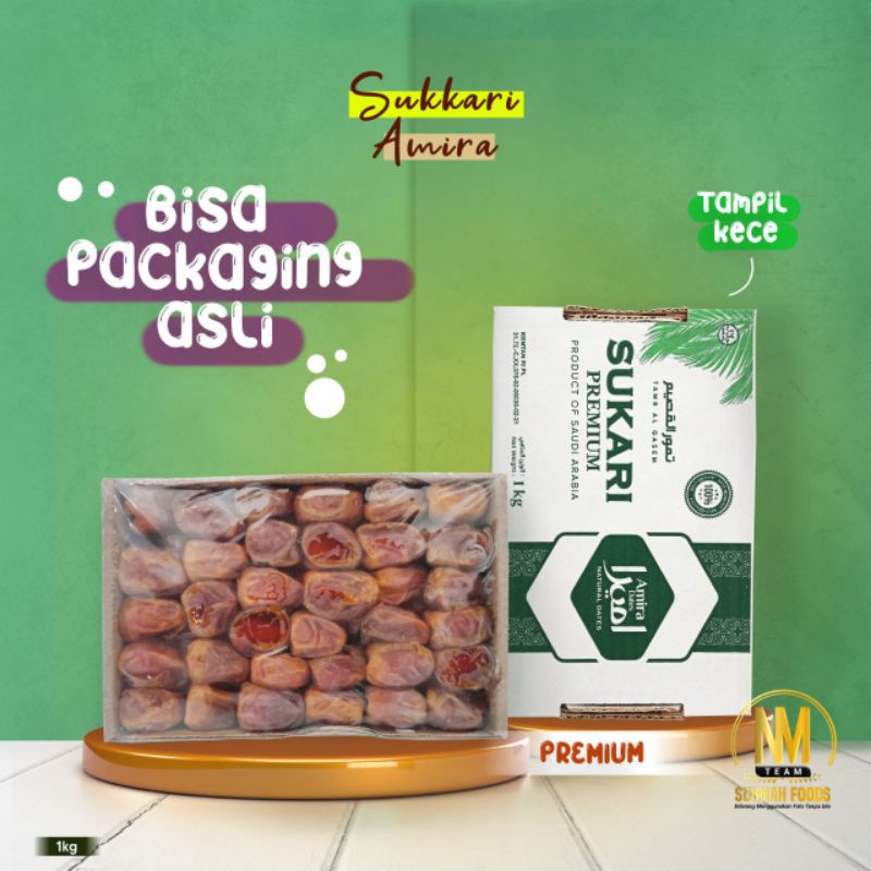 

kurma sukari 1 kg kemasan asli