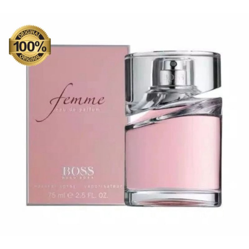 PARFUM HUGO BOSS FEMME EDP ORIGINAL 100%
