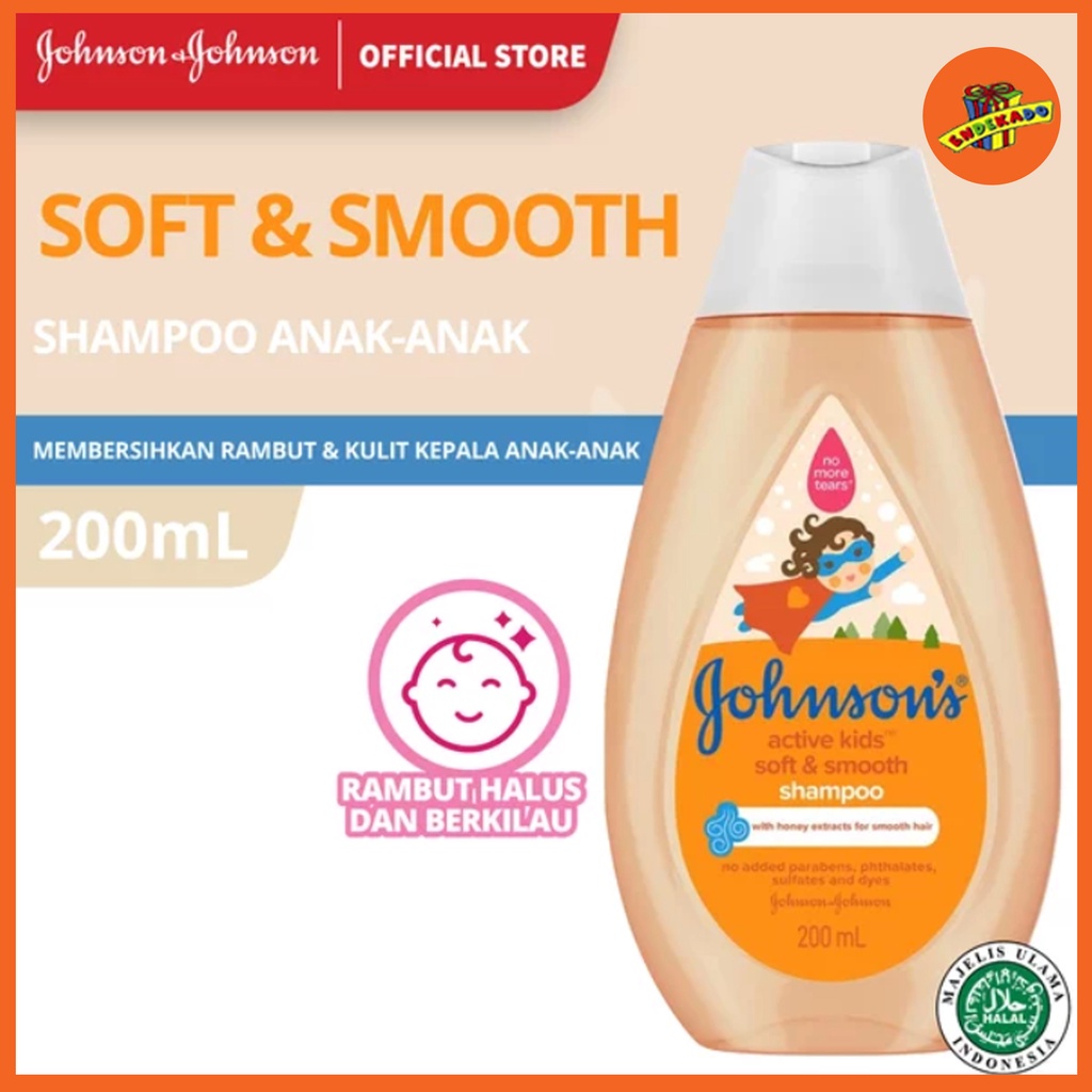 Johnson's Active Kids Soft &amp; Smooth Shampoo Girl