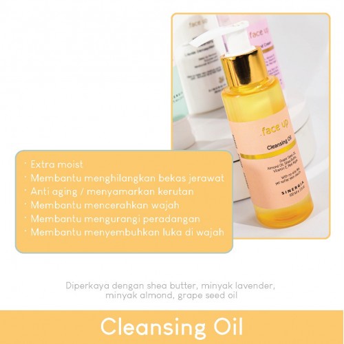 .FACE UP Cleansing Oil 100ml (Sinergia)