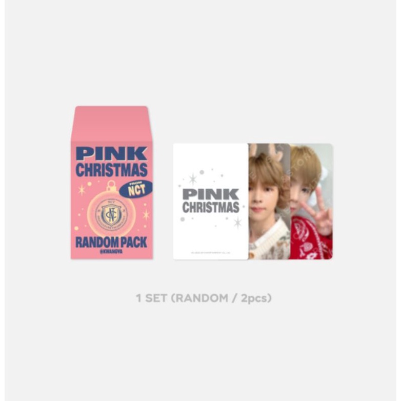 [DP PO] PINK CHRISTMAS NCT RANDOM PACK MD