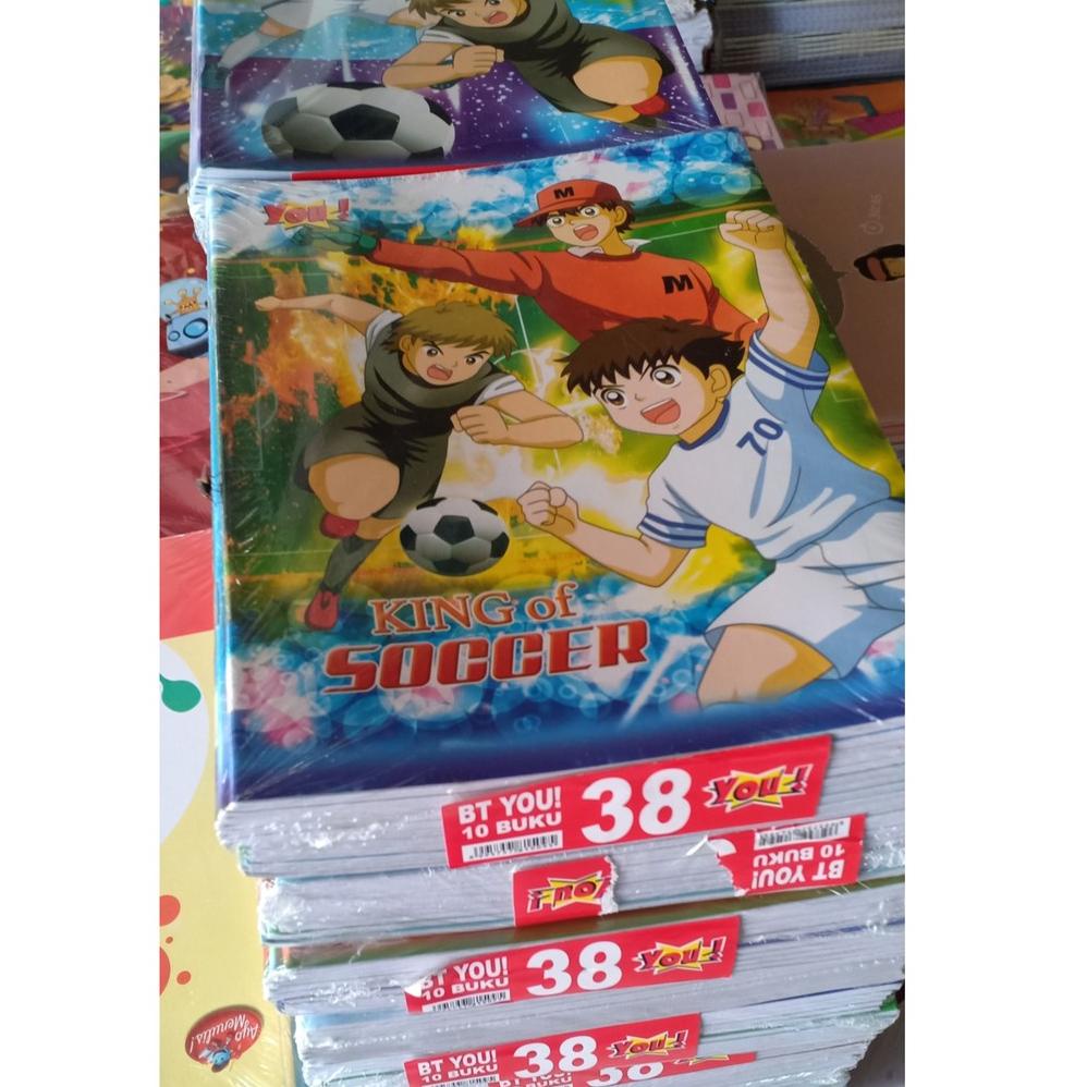 

㊦ (Harga Per Pak isi 10) Buku Tulis 38 Lembar YOU by Kiky ➽