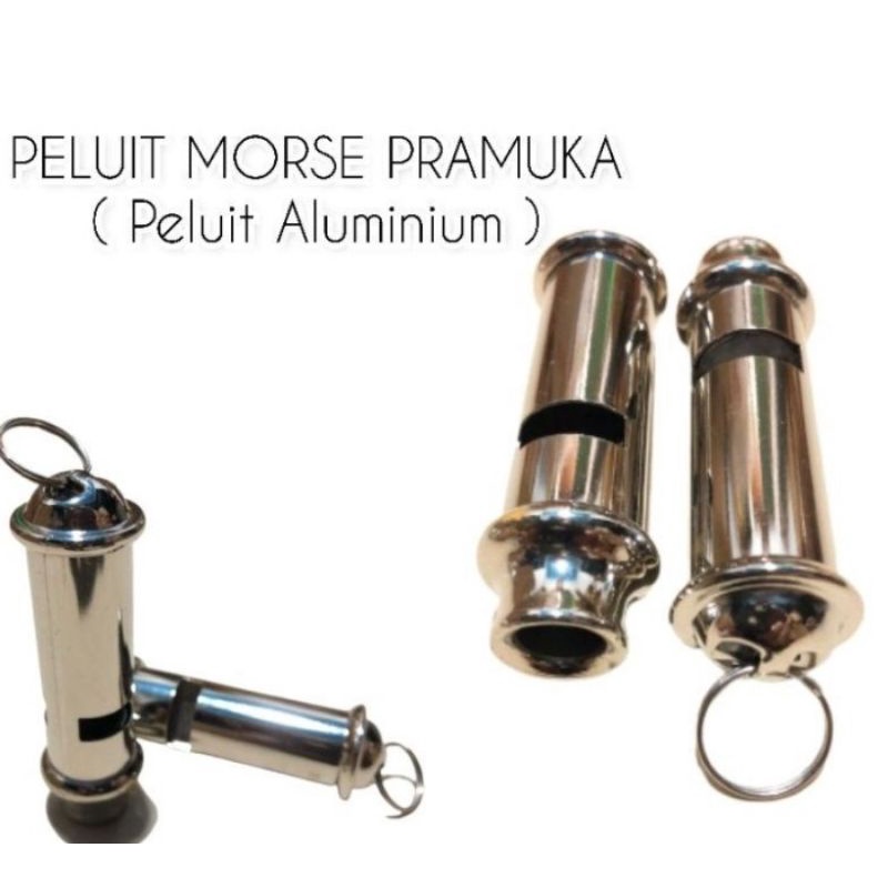 pluit Morse Pramuka ALUMINIUM  / Pluit Morse PRAMUKA