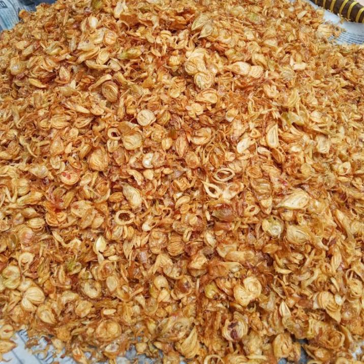 

(PROMO EMD48) Bawang Goreng 1 kg gurih dan renyah ❀