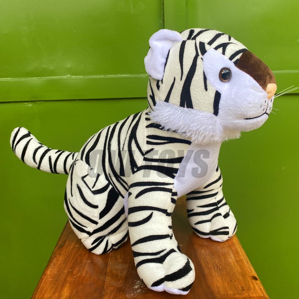 Boneka Macan Tiger Panjang 40cm Berlabel SNI