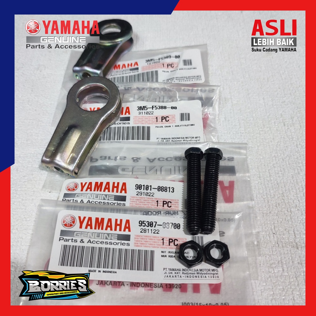setelan rantai set mur baut rx king sparepart Original
