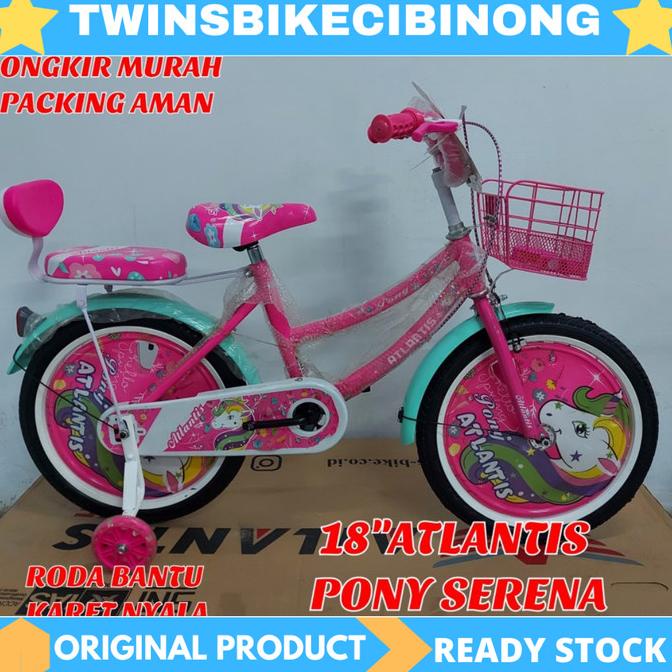 Sepeda Anak 18 Mini Atlantis Kudapony #Original