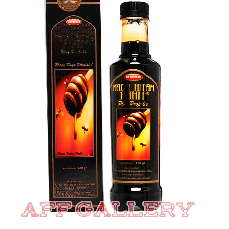 

➜Terlaris Madu Hitam Pahit AR-ROHMAH | ARROHMAH 460 Gr | AR ROHMAH Plus Propolis 84 ❃